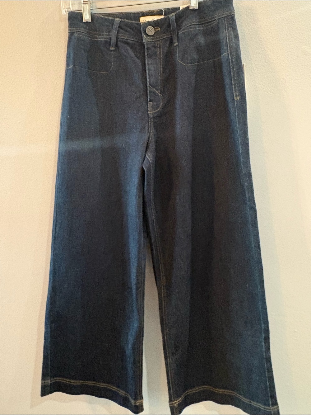 Unpublished Sally The Sailor Cropped Wide Jeans NWT Size 27